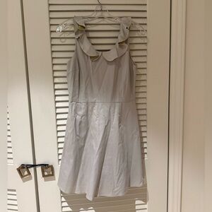 NWT Lucca Couture grey/chartreuse dress. Size m